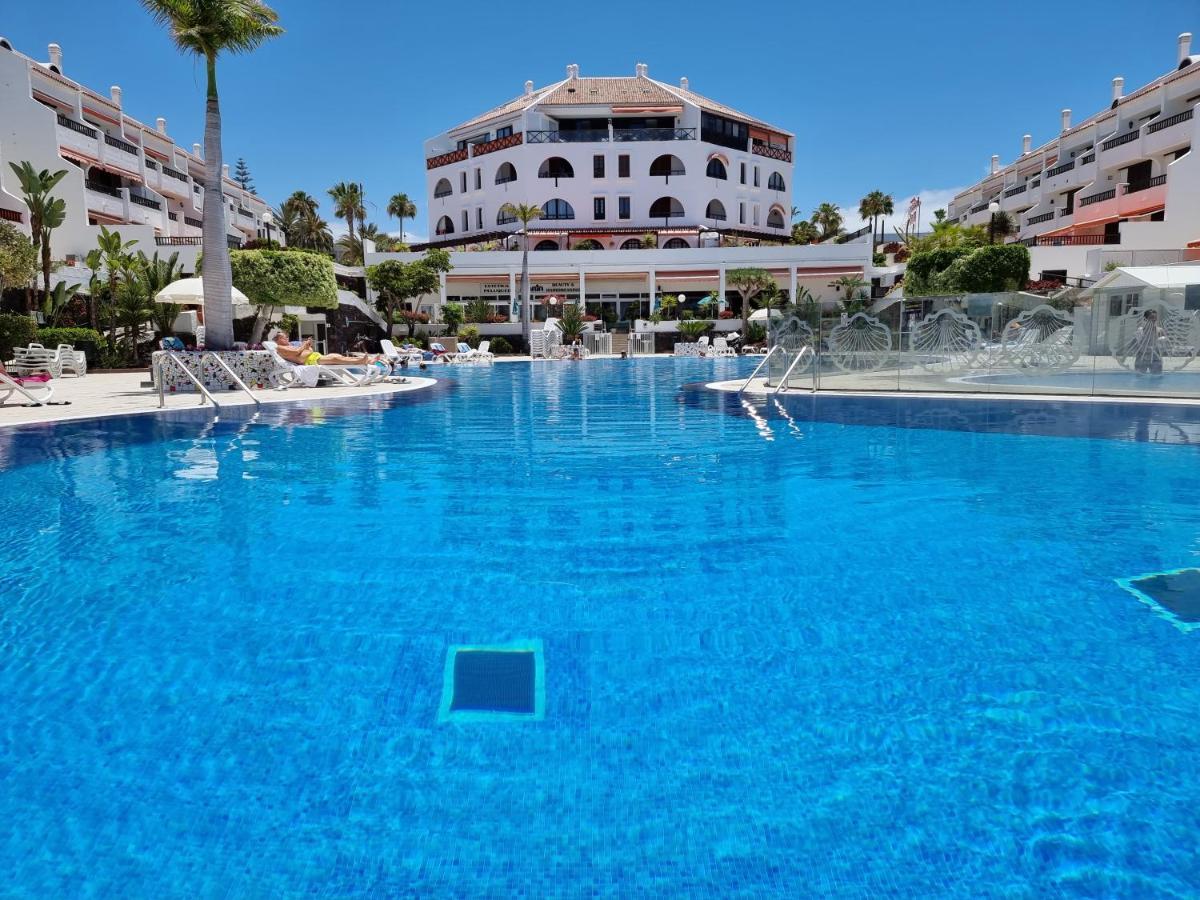 Casa Teide, Ground Floor Apartment Parque Santiago 1, Heated Pool, 100 M To Sea And Beach, Wifi Playa de las Americas  Eksteriør bilde