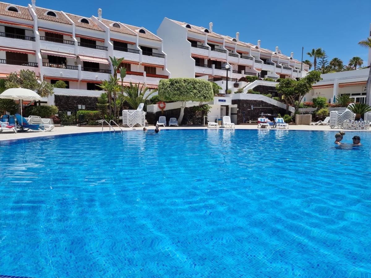 Casa Teide, Ground Floor Apartment Parque Santiago 1, Heated Pool, 100 M To Sea And Beach, Wifi Playa de las Americas  Eksteriør bilde