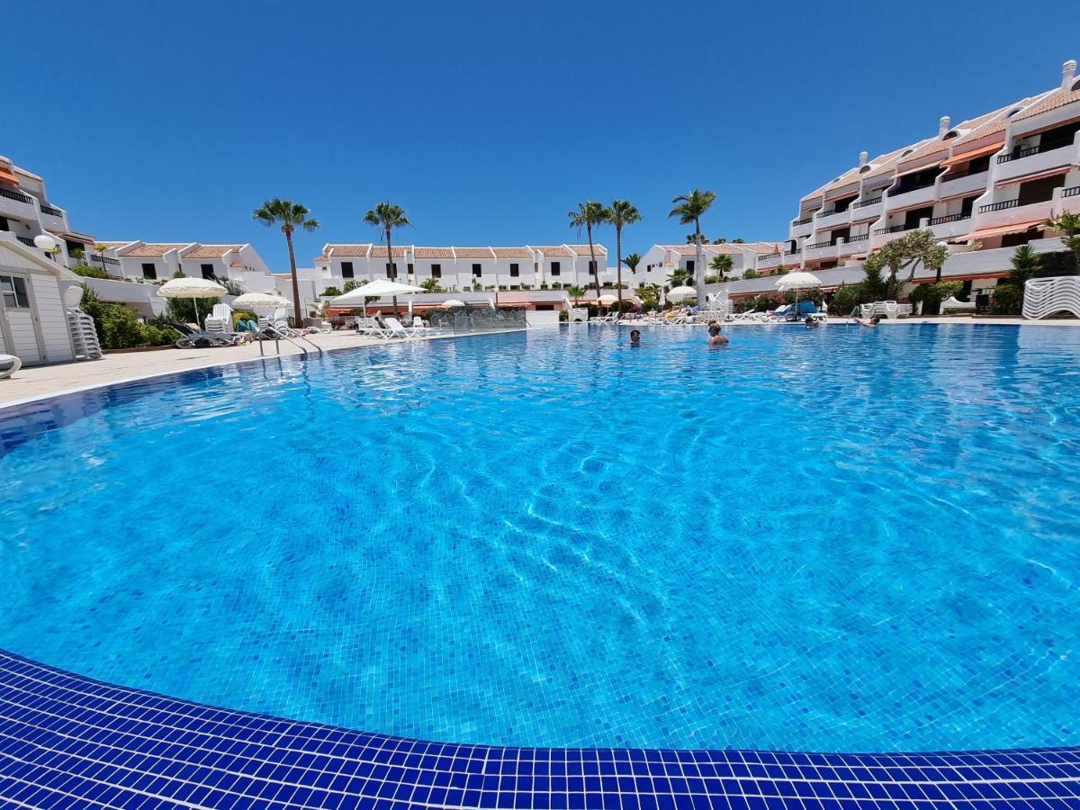 Casa Teide, Ground Floor Apartment Parque Santiago 1, Heated Pool, 100 M To Sea And Beach, Wifi Playa de las Americas  Eksteriør bilde