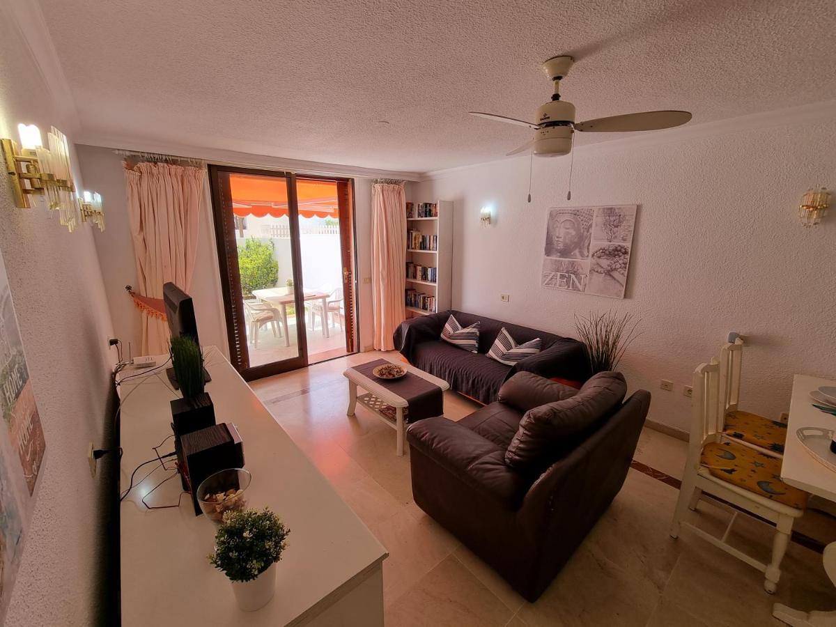 Casa Teide, Ground Floor Apartment Parque Santiago 1, Heated Pool, 100 M To Sea And Beach, Wifi Playa de las Americas  Eksteriør bilde
