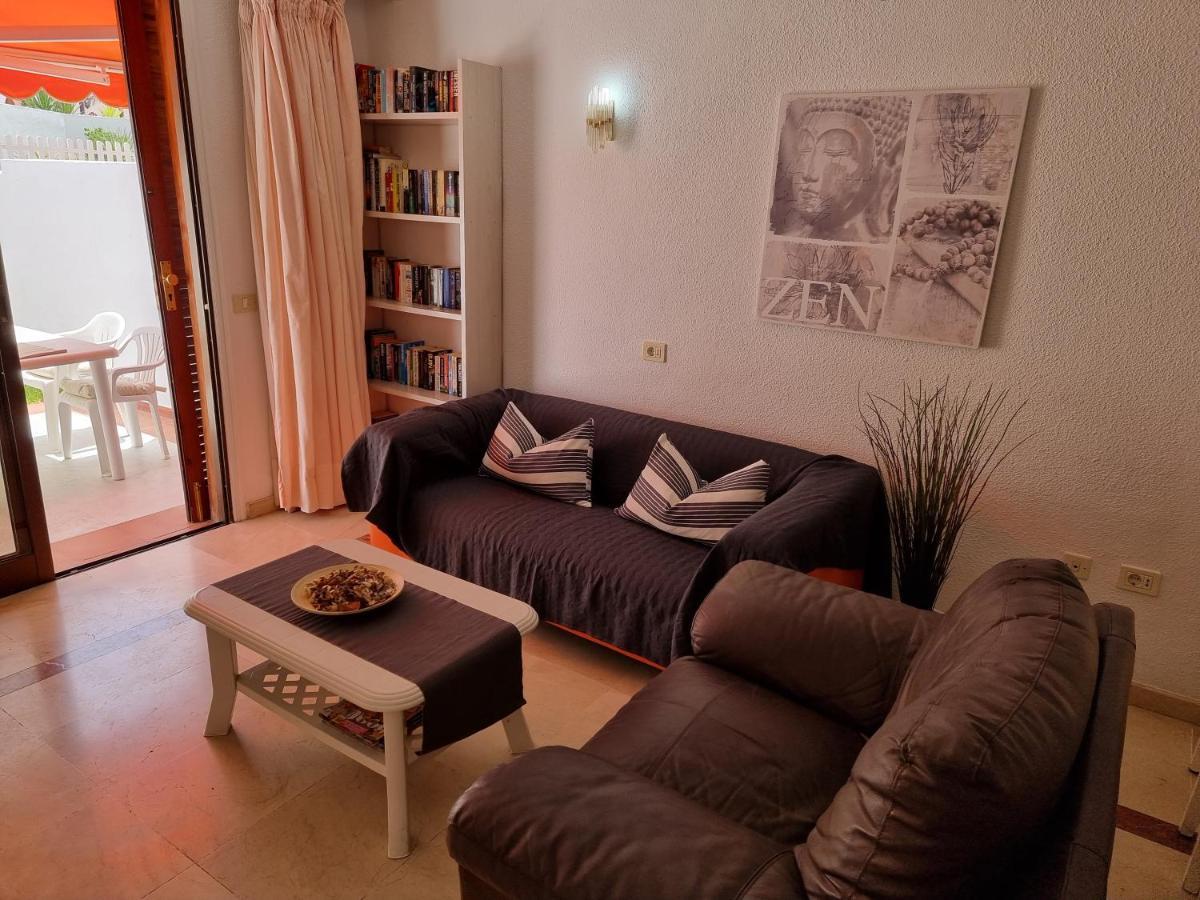 Casa Teide, Ground Floor Apartment Parque Santiago 1, Heated Pool, 100 M To Sea And Beach, Wifi Playa de las Americas  Eksteriør bilde